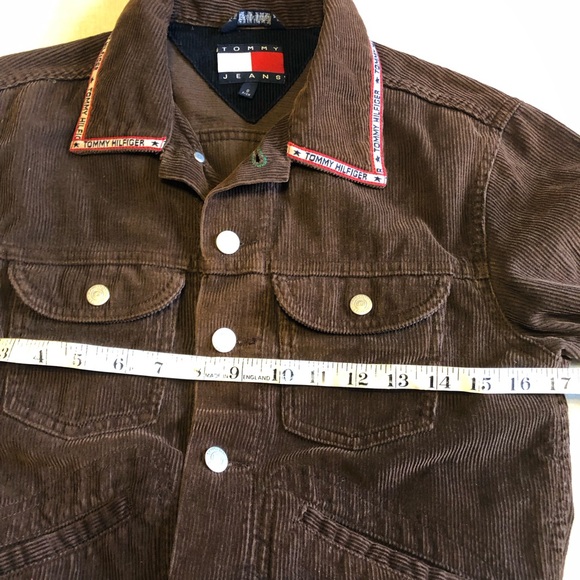 Vintage Tommy Hilfiger brown corduroy jacket - Picture 9 of 10